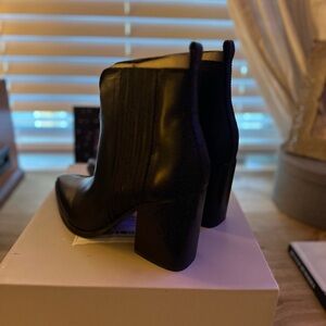 Marc Fisher Black Ankle Booties